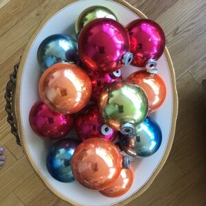 Large Made in U.S.A.vintage Ornaments